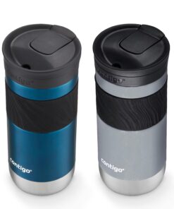Alternative view of Contigo® Byron 2.0 Stainless Steel Travel Mug with SNAPSEAL™ Lid and Grip, 16oz, 2-Pack