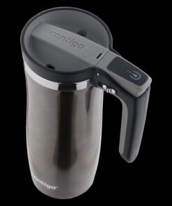 Alternative view of Contigo® Handled AUTOSEAL® Stainless Steel Travel Mug with Easy-Clean Lid, 16oz