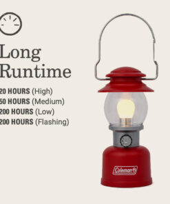 Alternative view of Classic 500 Lumens LED Lantern, Red