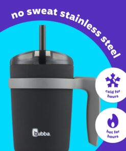 Alternative view of bubba Envy S Tumbler with Handle, Bumper and Straw, 32oz