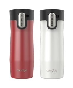 Contigo® West Loop 3.0 Stainless Steel Travel Mug with AUTOSEAL® Lid, 16oz, 2-Pack