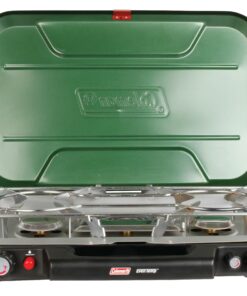 Even-Temp™ Propane Gas Camping Stove, 3-Burner