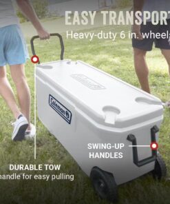 Alternative view of Classic Series 100-Quart Marine Wheeled Cooler