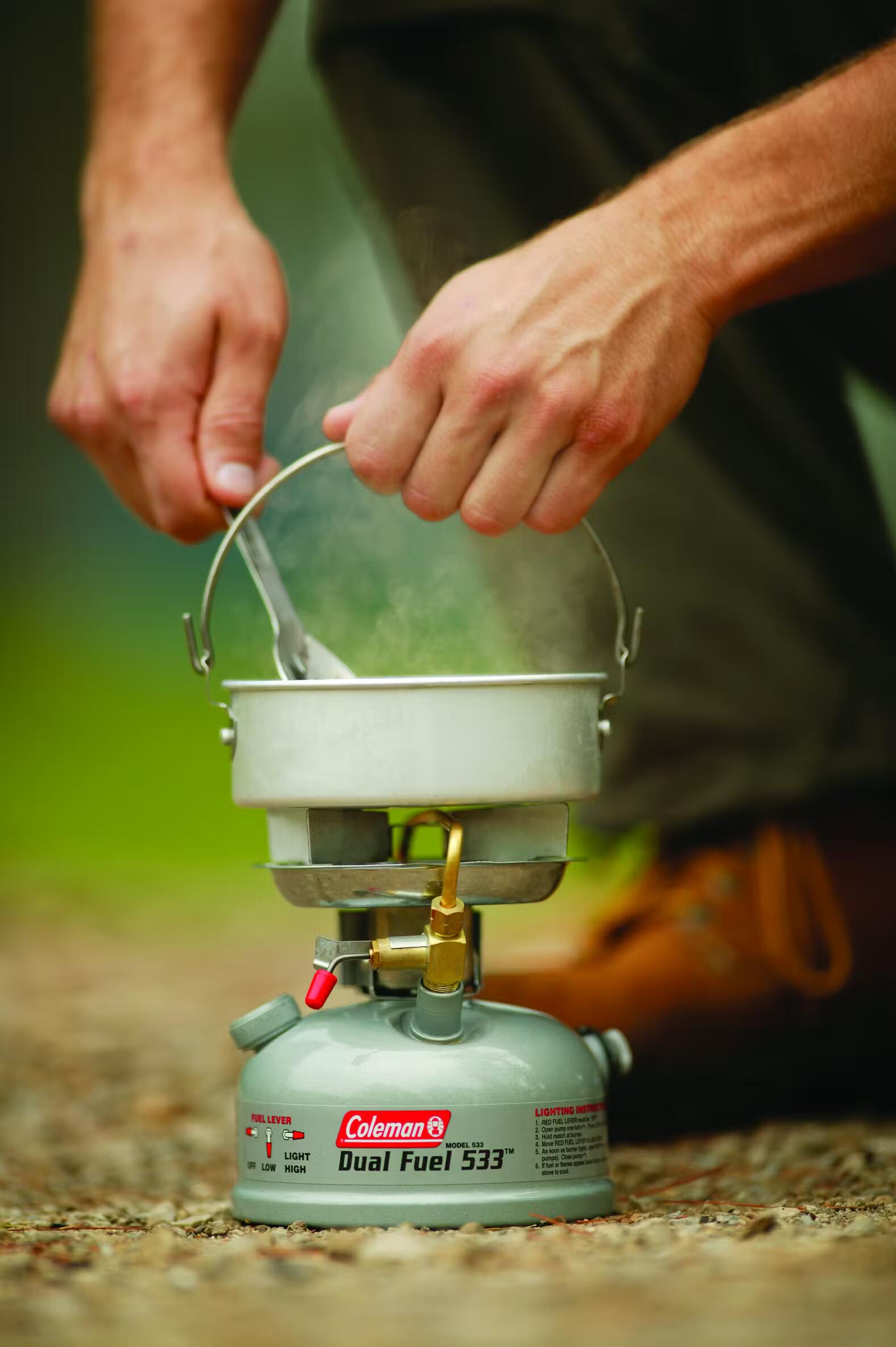 Guide Series® Compact Dual Fuel™ Stove – Coleman Coolers & Camp