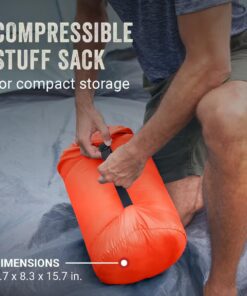 Alternative view of Kompact™ 40°F Rectangle Sleeping Bag