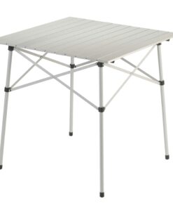 Compact Roll-Top Aluminum Camping Table