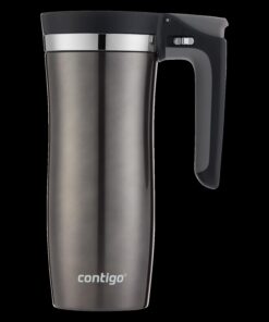 Contigo® Handled AUTOSEAL® Stainless Steel Travel Mug with Easy-Clean Lid, 16oz